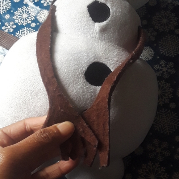 -Disney Frozen Olaf snowman plush doll backpack - Picture 7 of 8